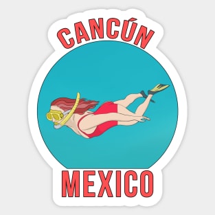 Cancun Mexico Sticker